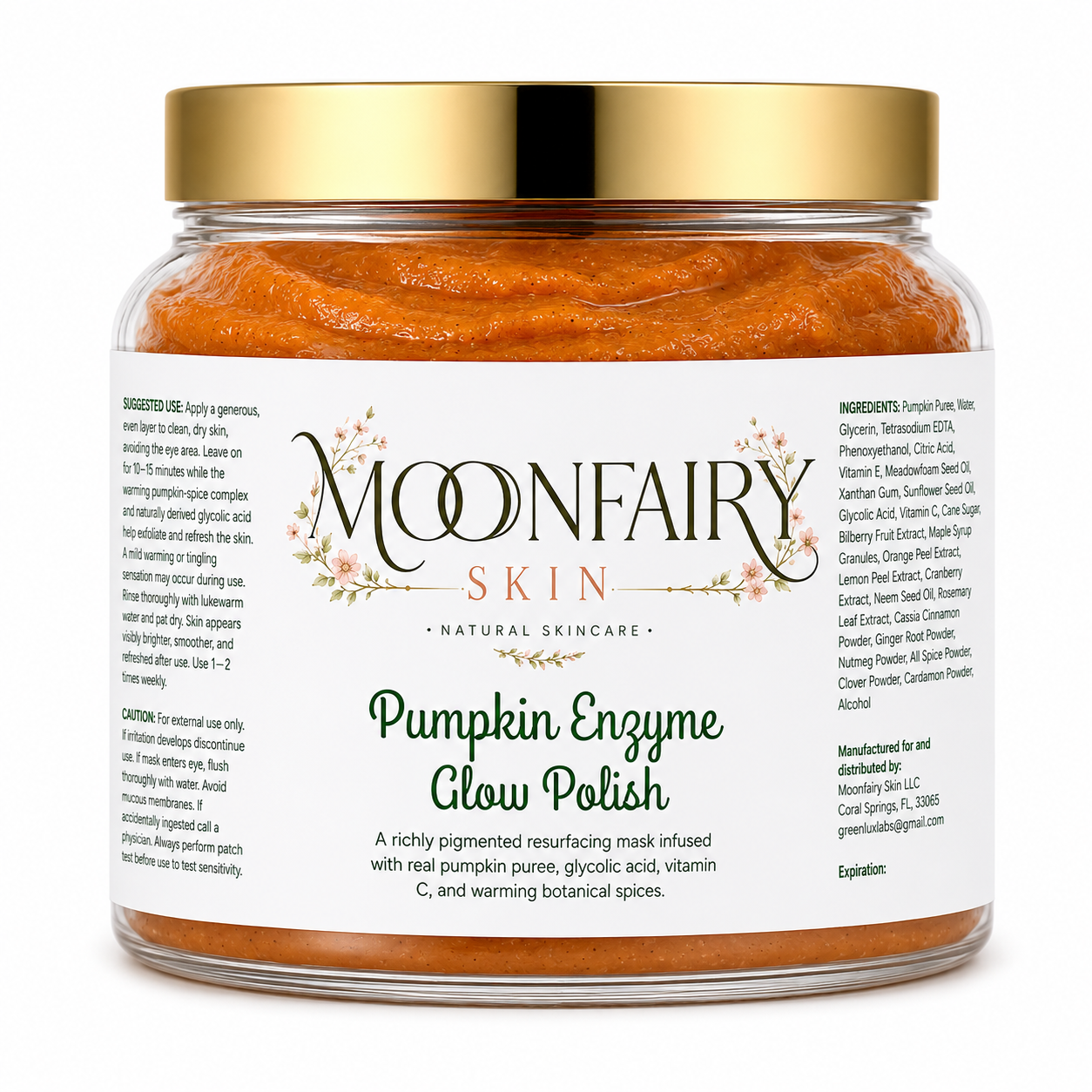 Pumpkin Enzyme Glow Polish 8 oz