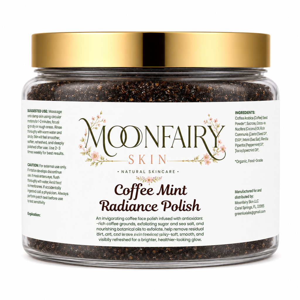 Coffee Mint Radiance Polish 4 oz