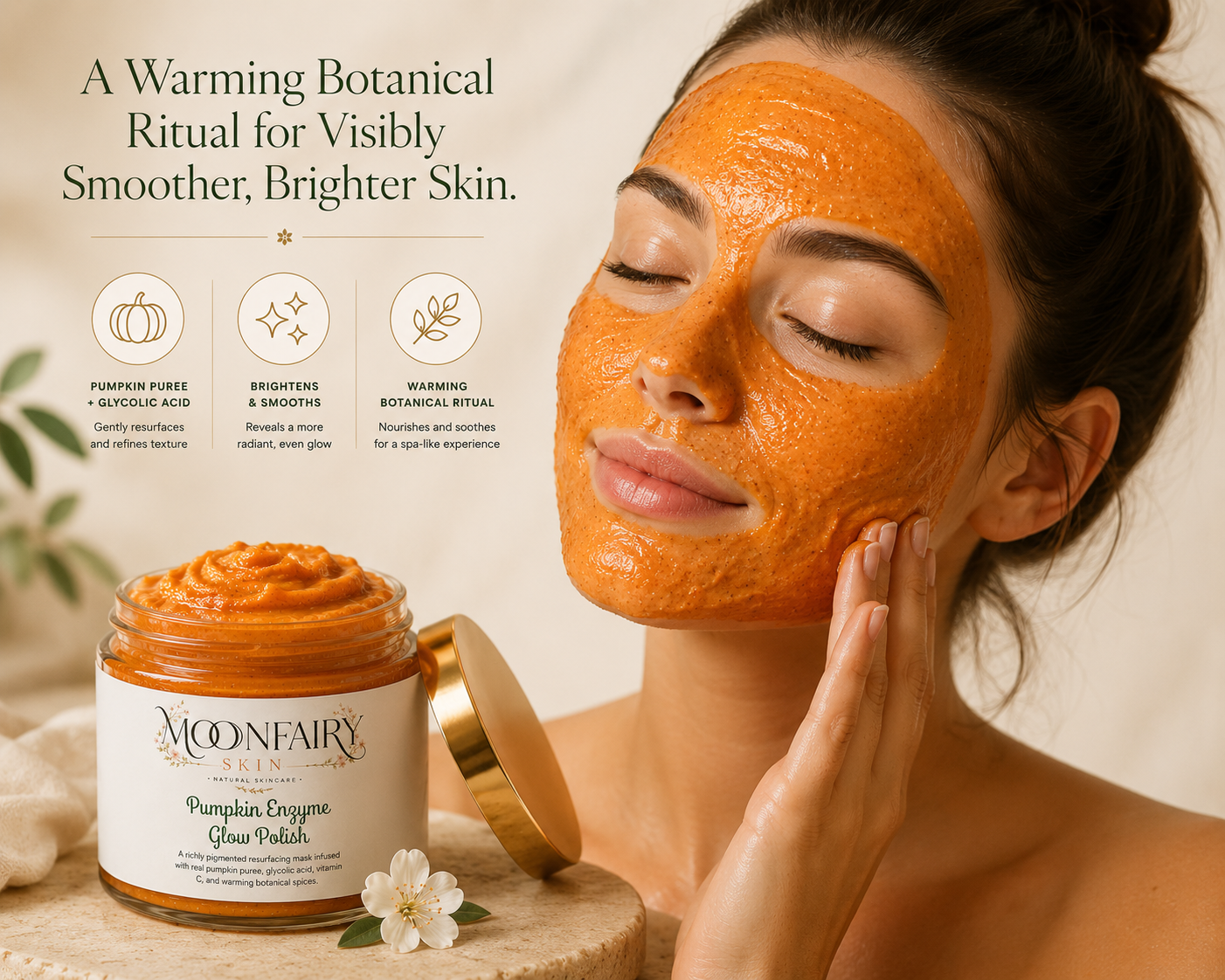 Pumpkin Enzyme Glow Polish 8 oz